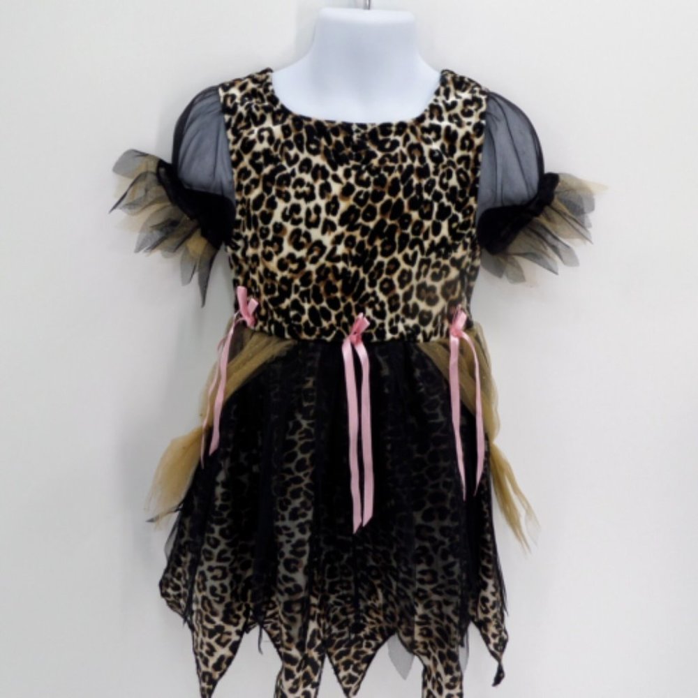 "THE CHILDRENS PLACE" TIGER PRINT HALLOWEEN DRESS-UP COSTUME DRESS : 18/24 MO